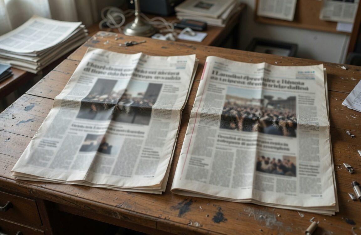 Quando manca la notizia: cosa succede se destra e sinistra non raccontano nulla di diverso